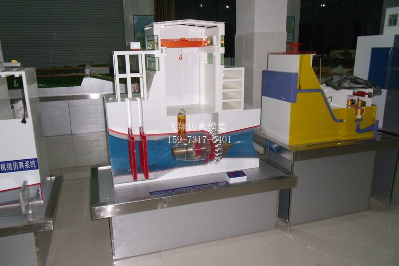 燈泡貫流式水輪發電機模型